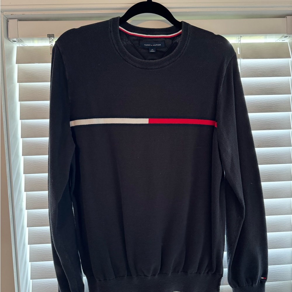 Tommy Hilfiger Men's Black Sweater